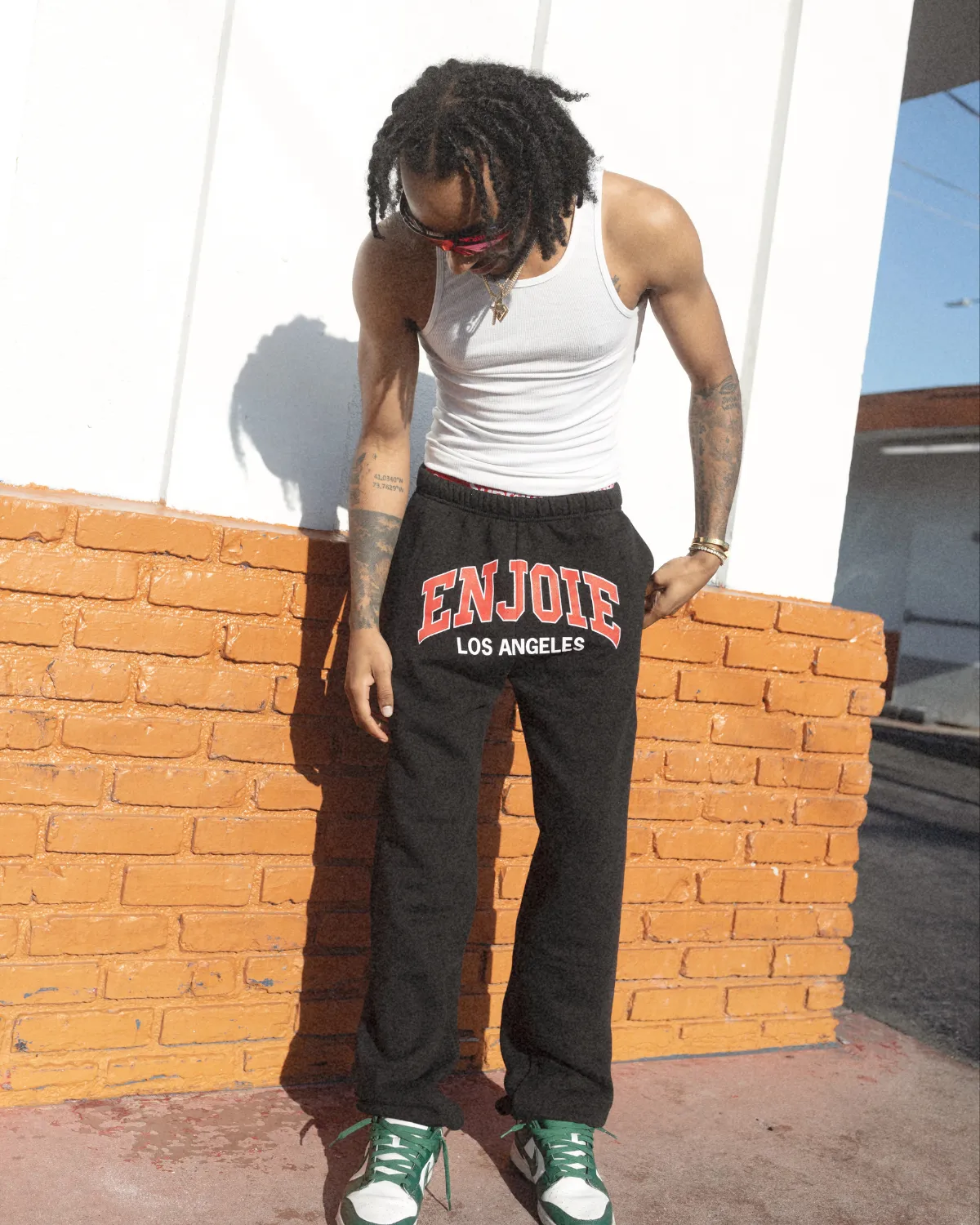 Enjoie LA Sweatpants (Unisex-Black)