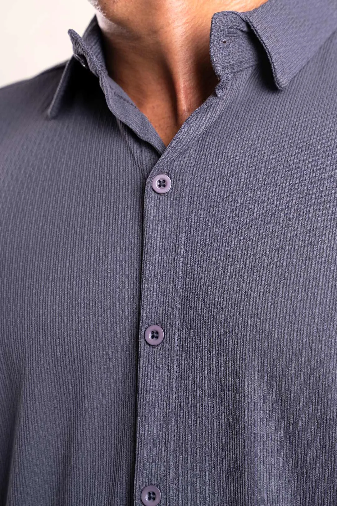 Fabio Gray Half Sleeve Shirt For Men