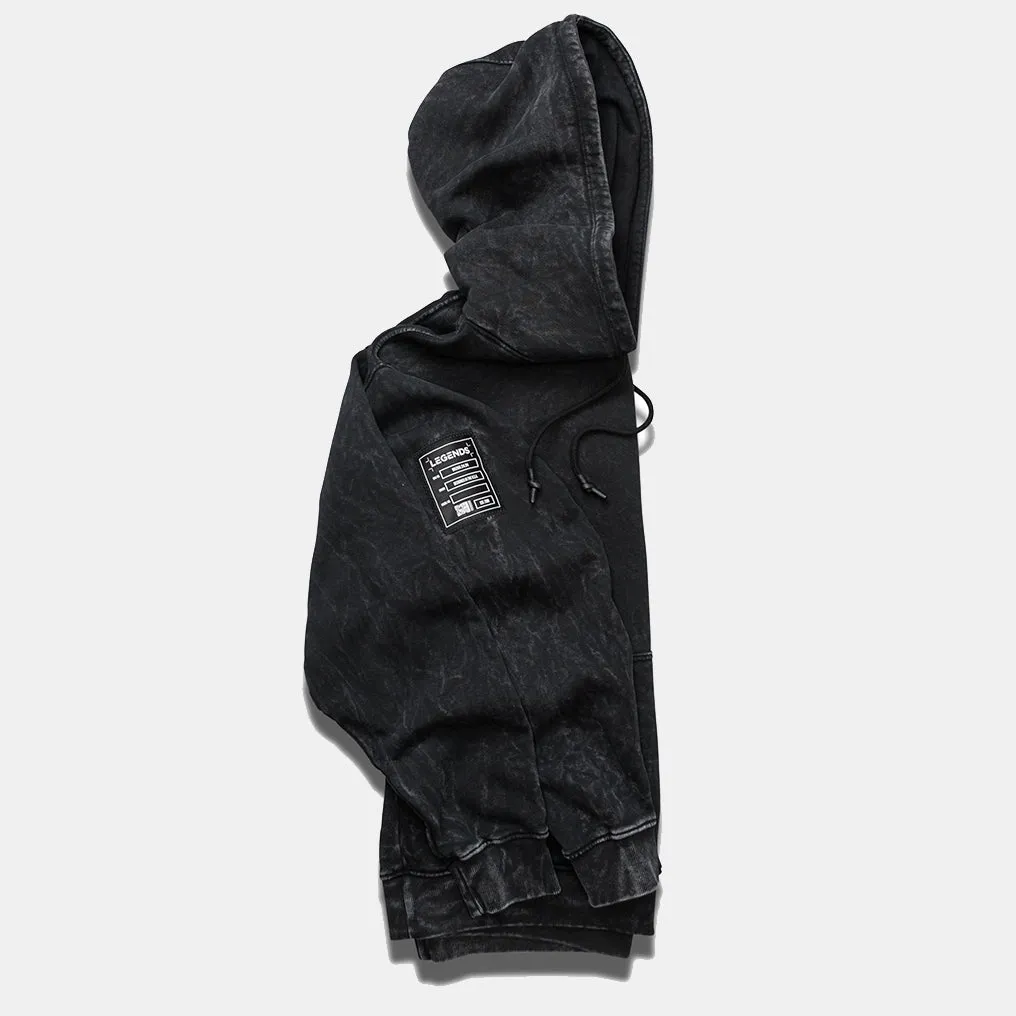 FairFax Hoodie 1.0 Washed Black