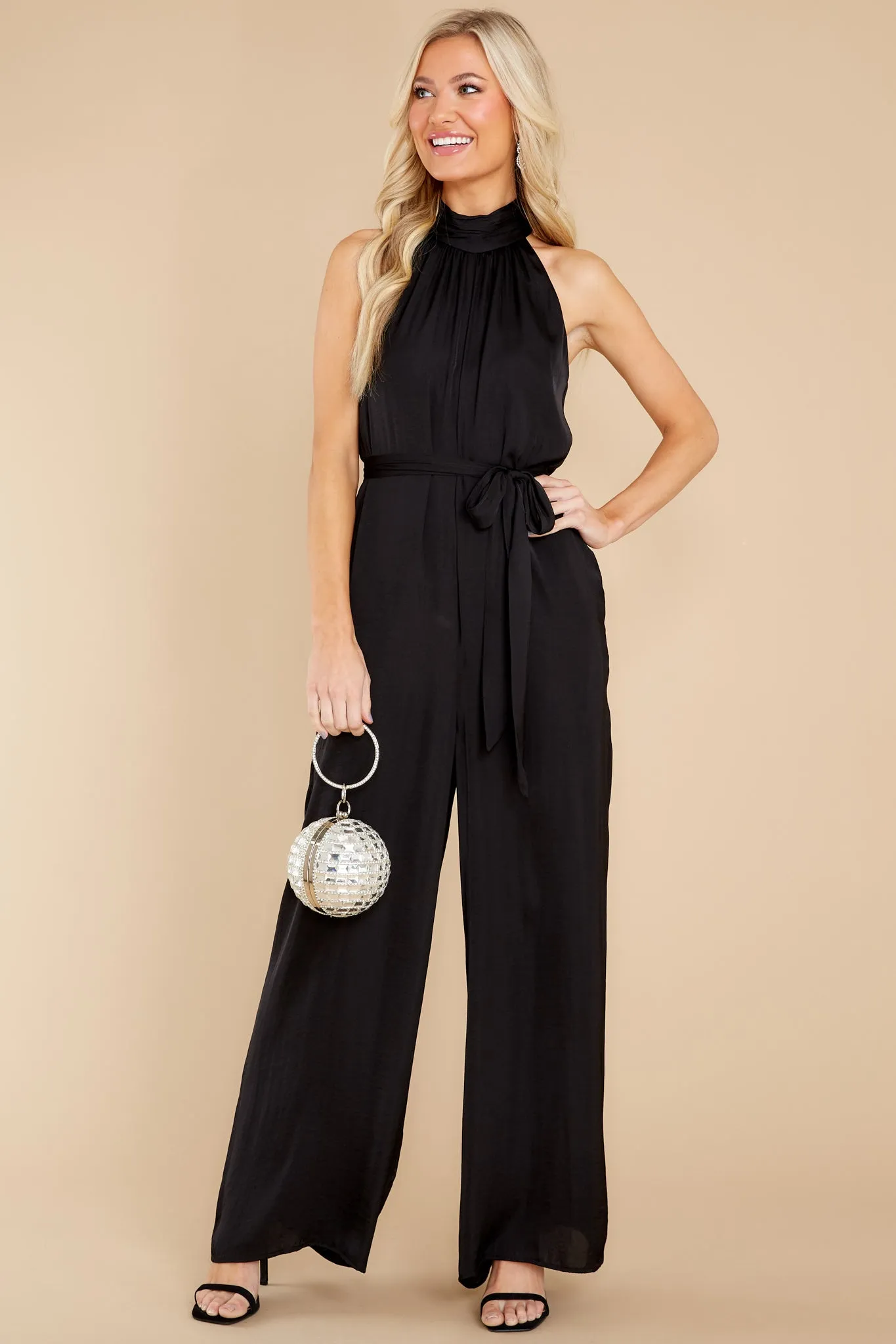 Fancy Fantasies Black Jumpsuit