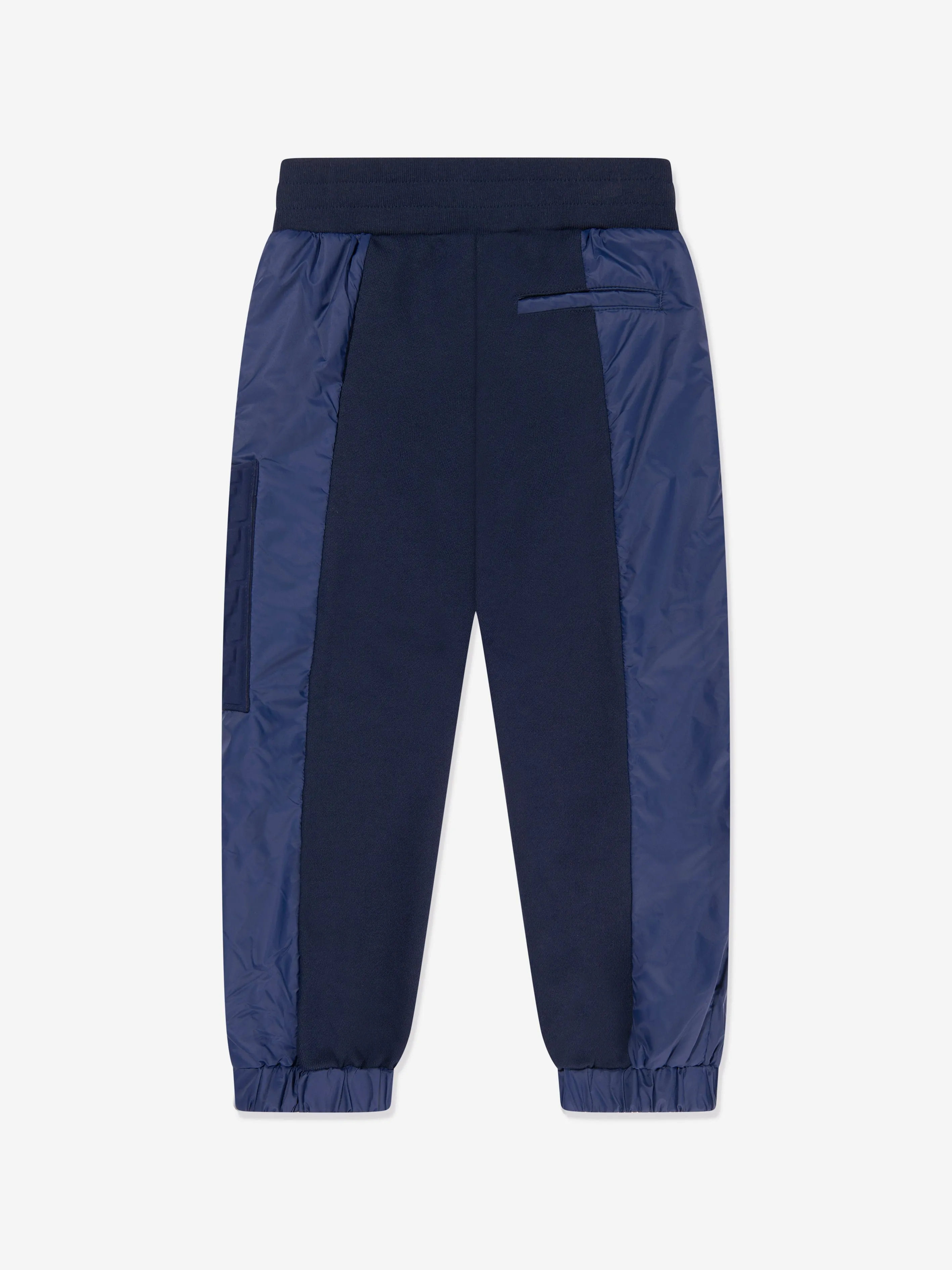 Fendi Boys Logo Sweatpants in Navy