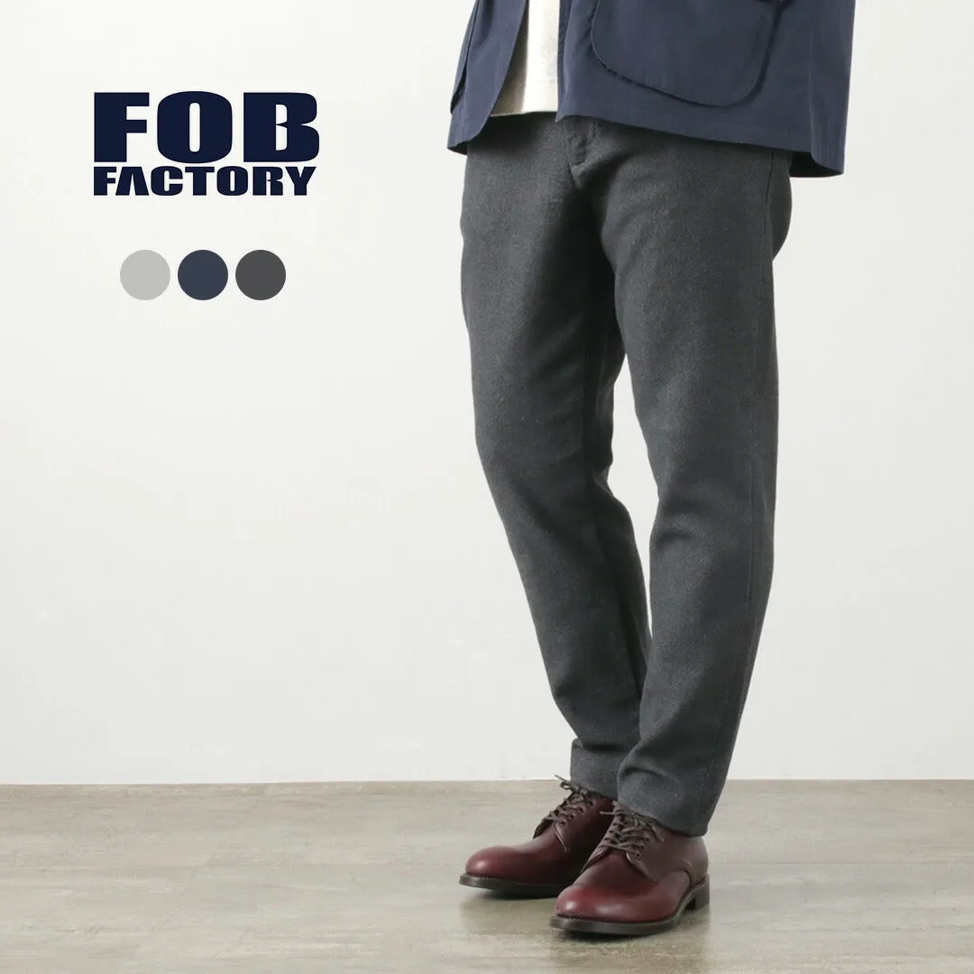 FOB FACTORY / F0527 Relax trousers