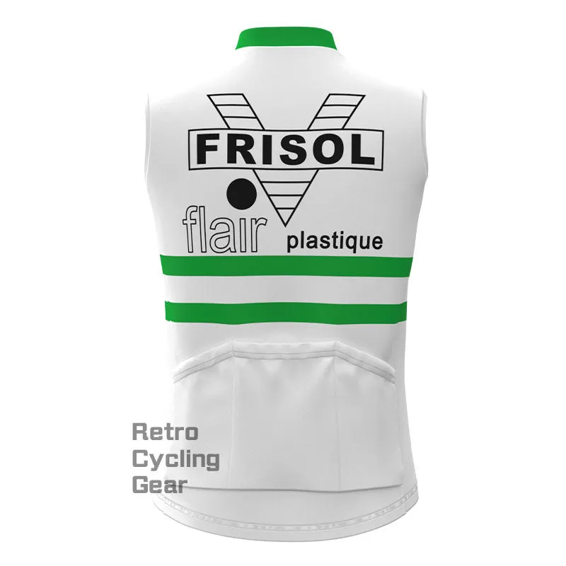 Frisol Fleece Retro Cycling Vest