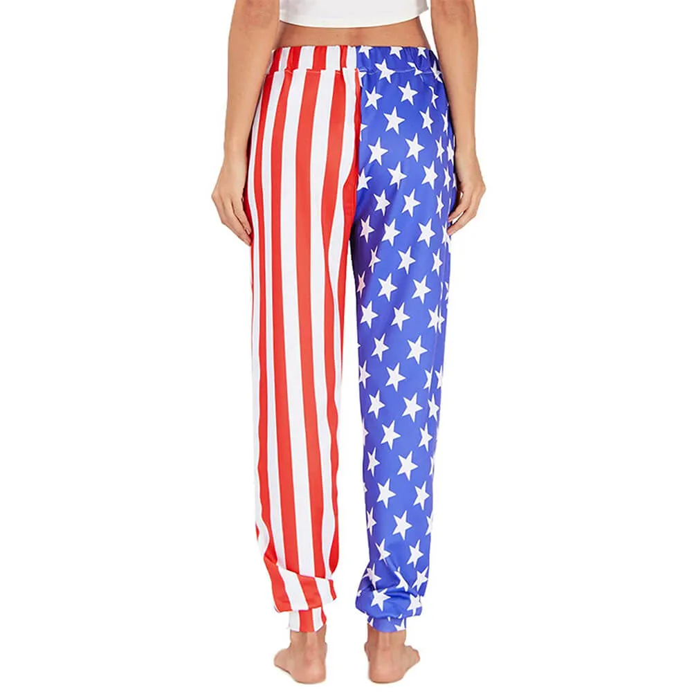 Funny American Flag Joggers