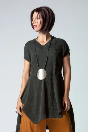 Gershon Riga Tunic in Dark Green