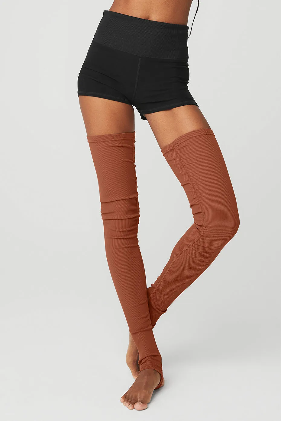 Goddess Leg Warmer - Rust