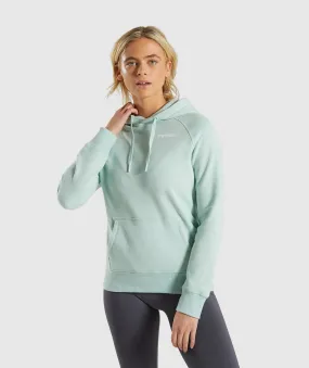 Gymshark Crest Hoodie - Green