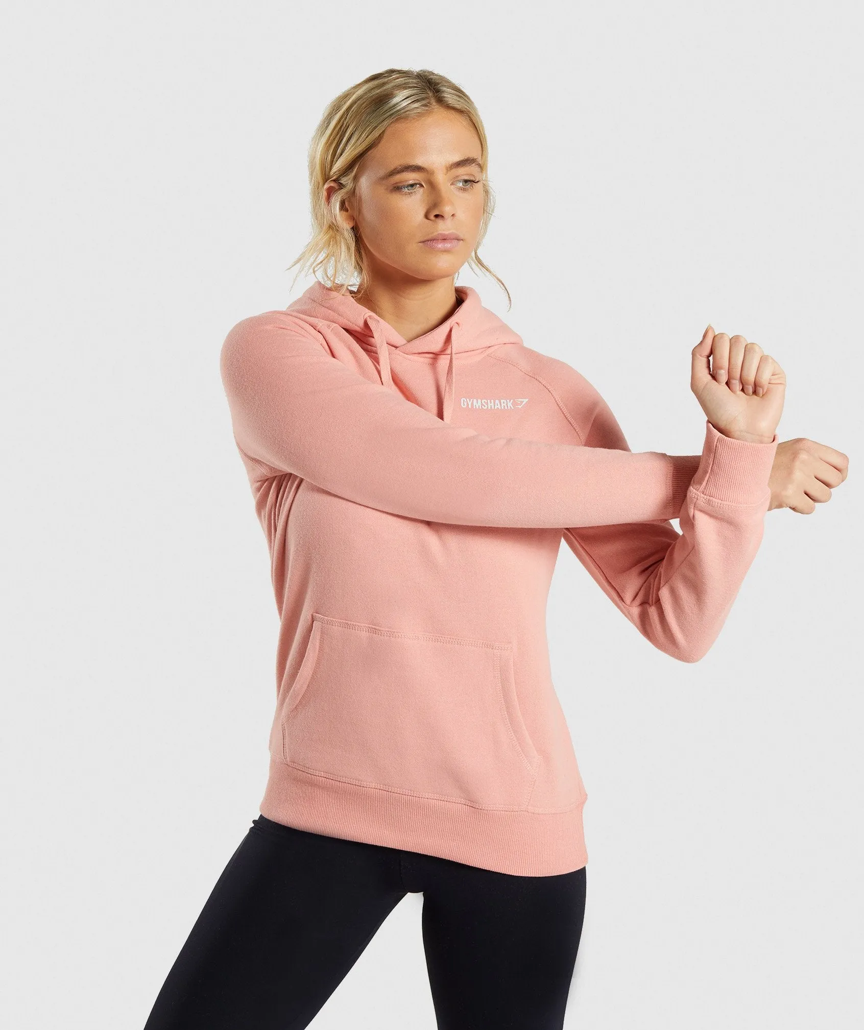 Gymshark Crest Hoodie - Pink