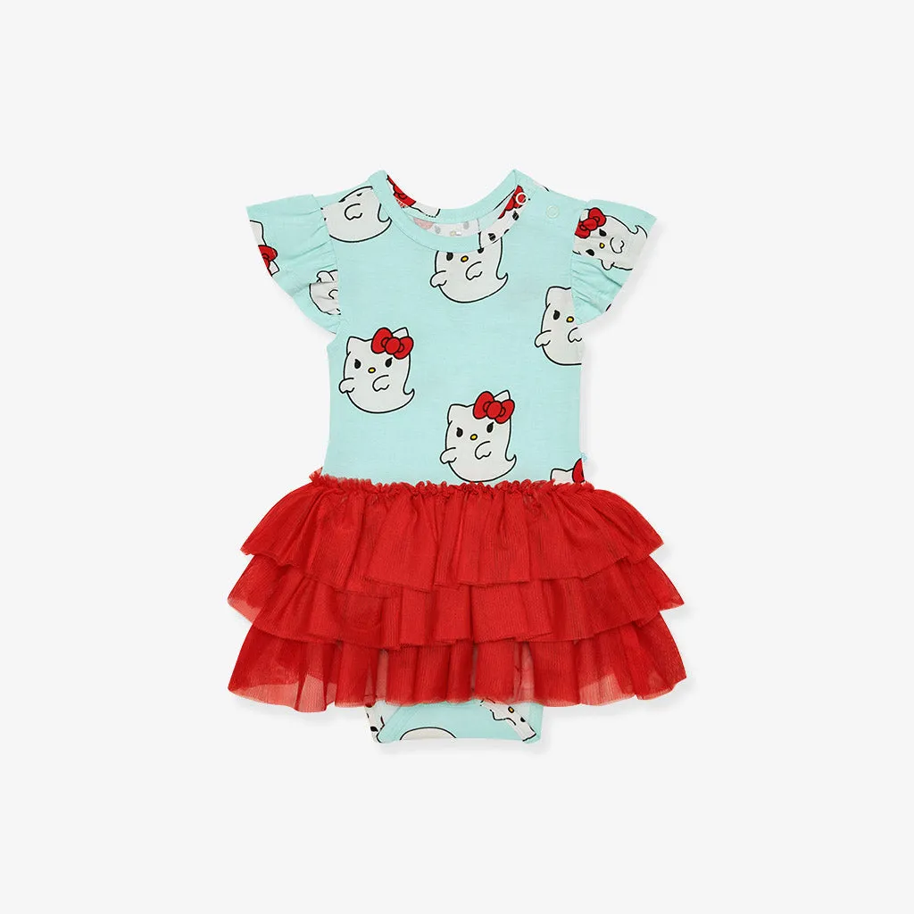 Hello Kitty® Ghost Tulle Bodysuit Dress