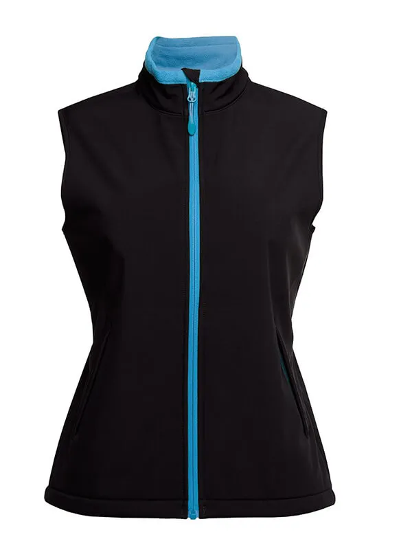 JB's Podium Ladies Water Resistant Softshell Vest (3WSV1)