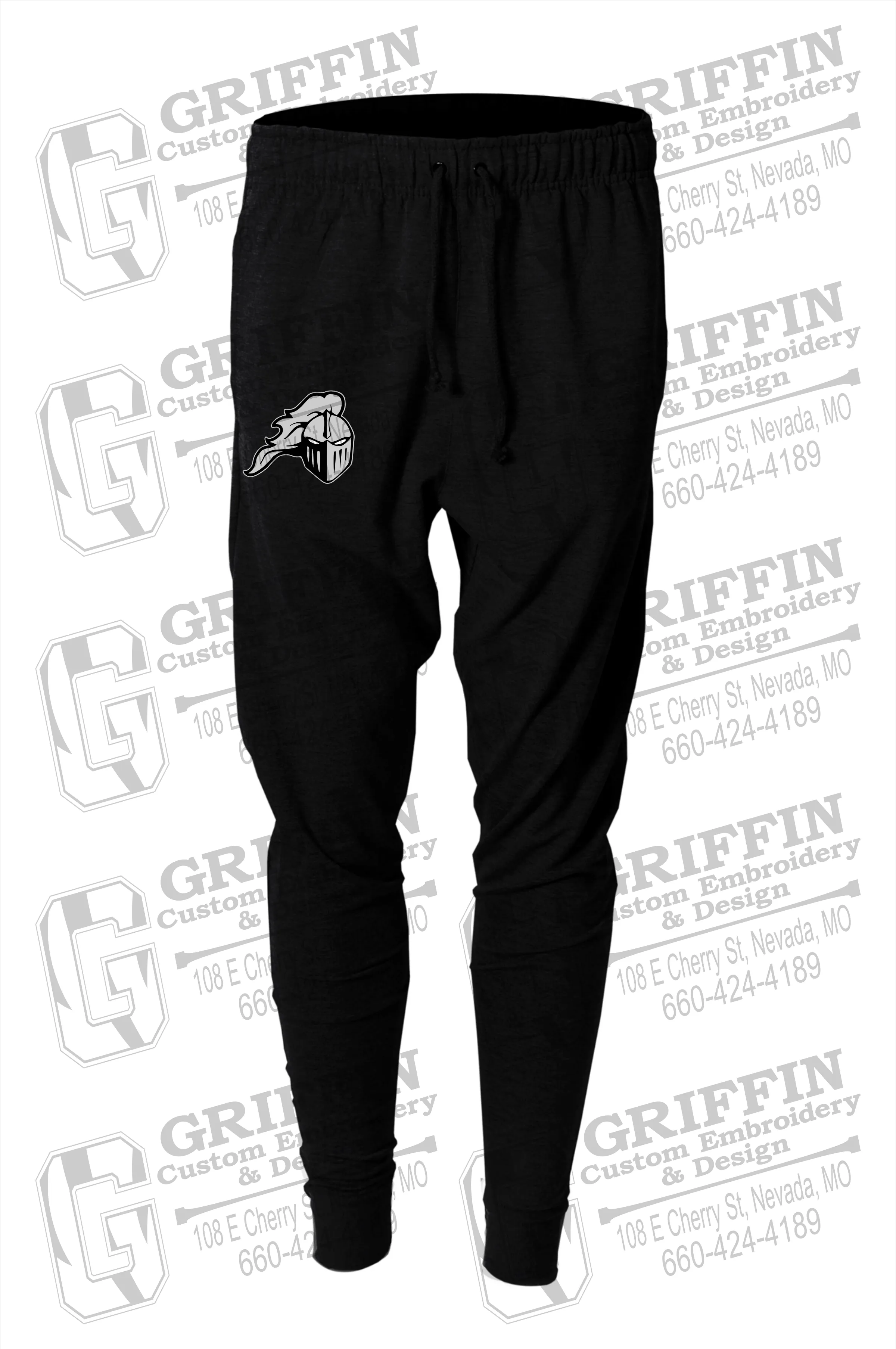 Jogger Pants - NEVC Knights Helmet Logo