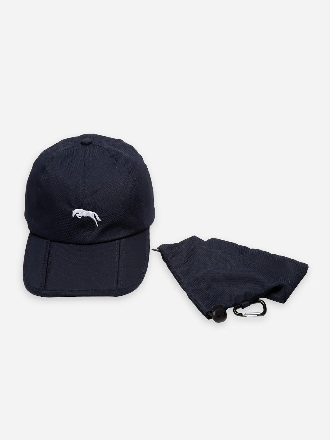 JUMP USA Unisex Navy Blue Brand Logo Lifestyle Cap