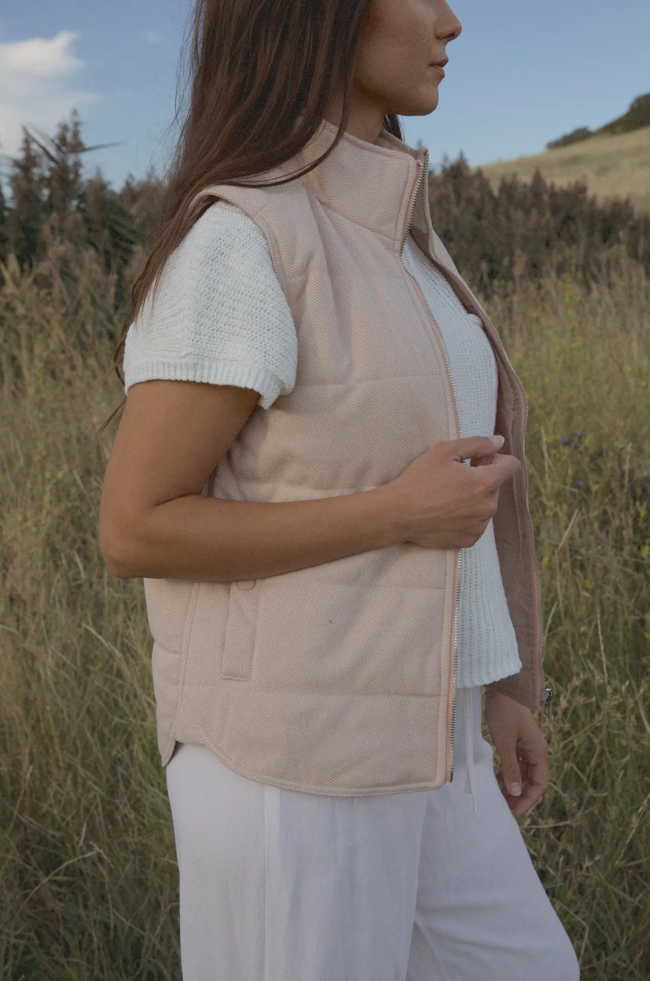 Kaci Taupe Vest