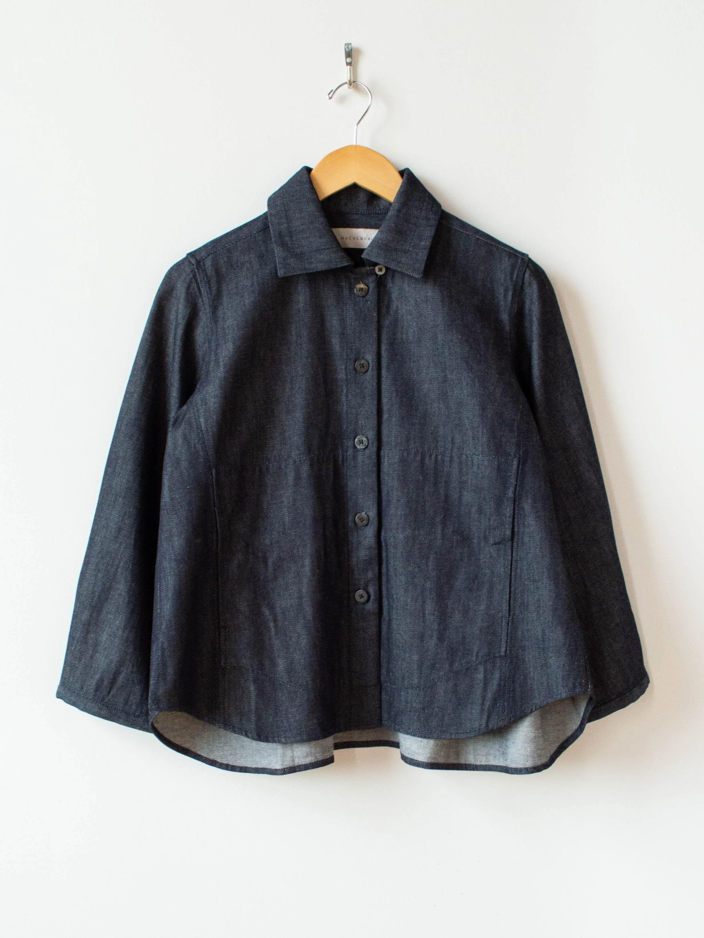 Kelly Shirt Jacket - Denim Blue