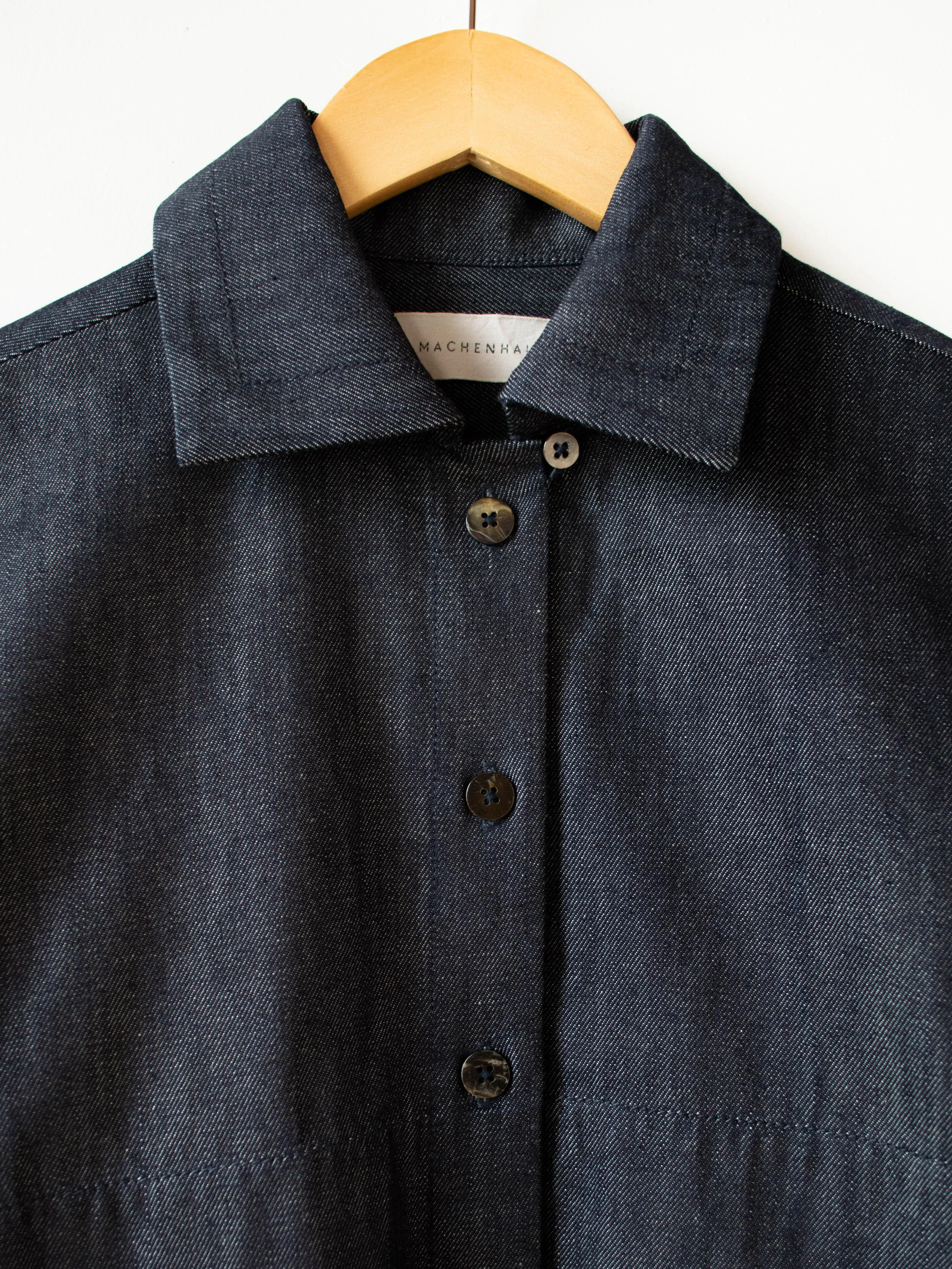 Kelly Shirt Jacket - Denim Blue