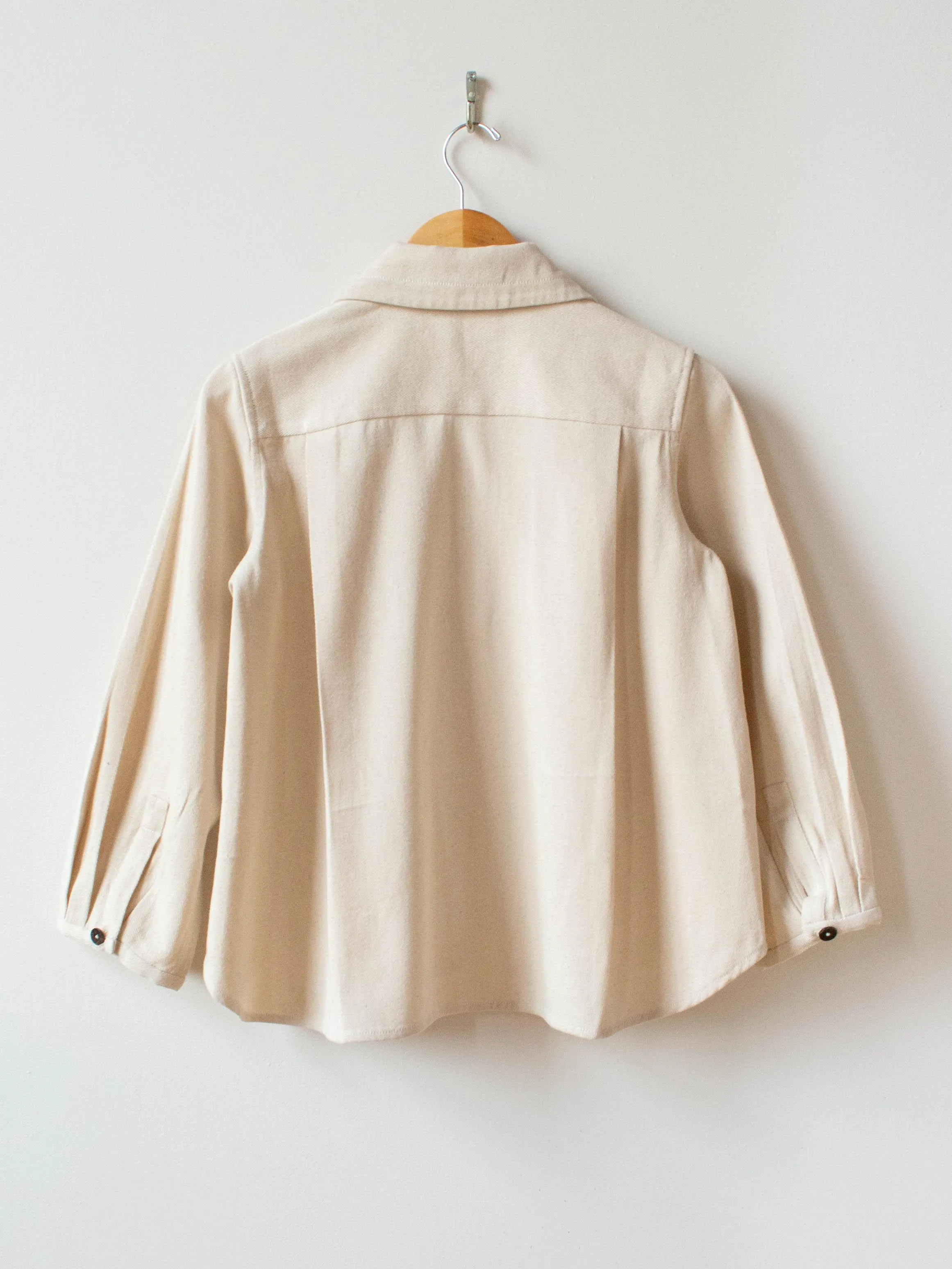 Kelly Shirt Jacket - Natural Cotton Twill