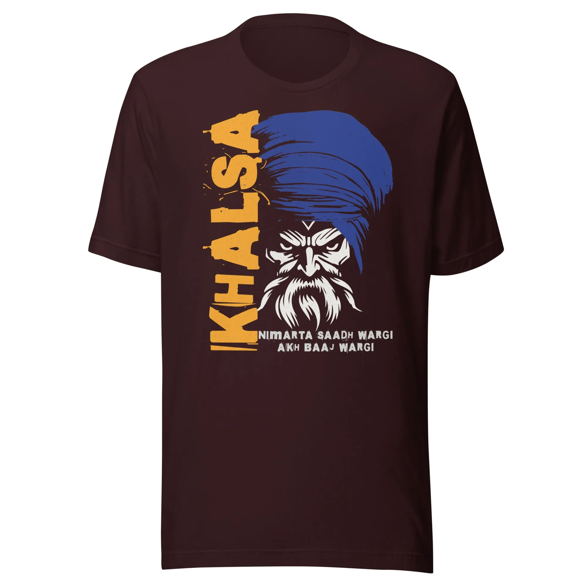 Khalsa Nimarta Sadh wargi Unisex t-shirt