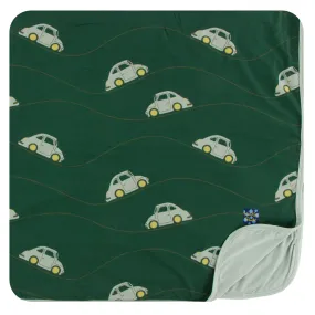 KicKee Pants Topiary Italian Car Toddler Blanket