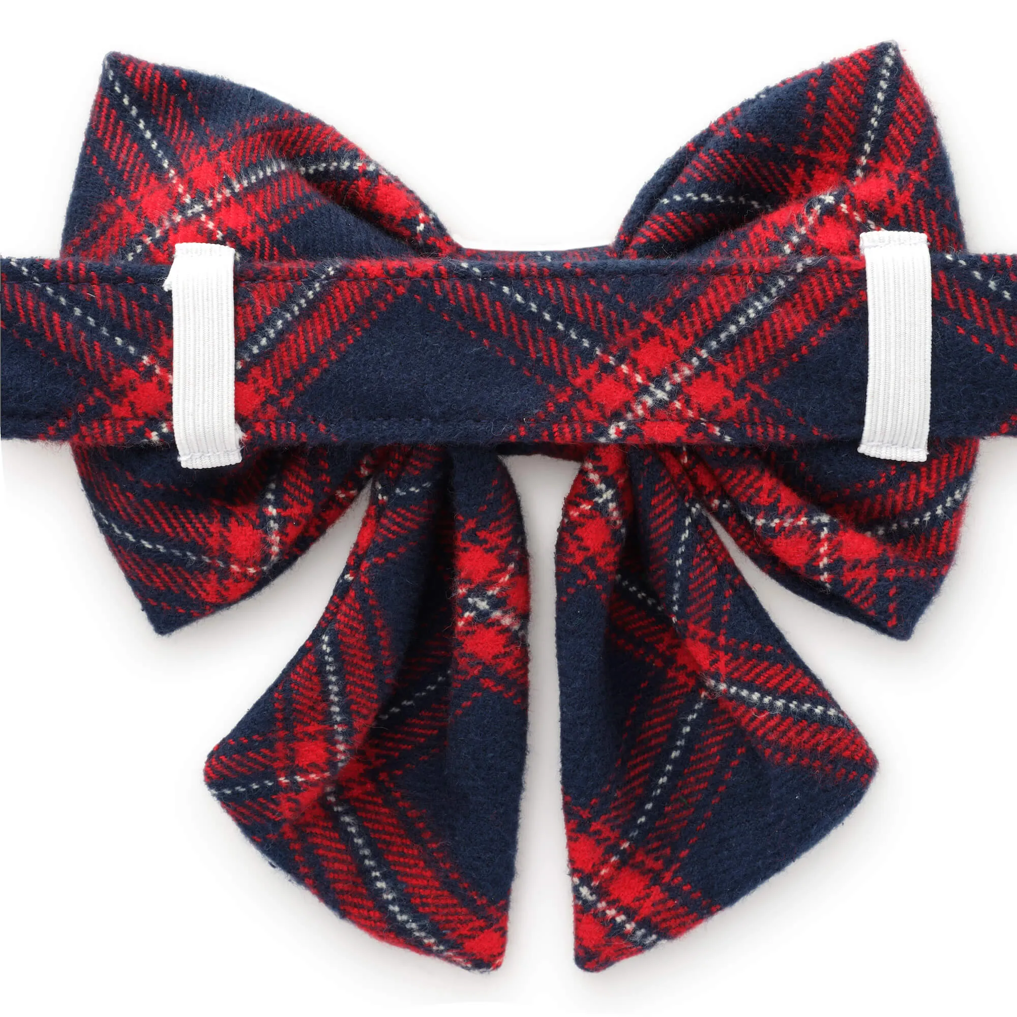 Kingston Plaid Flannel Lady Bow Collar