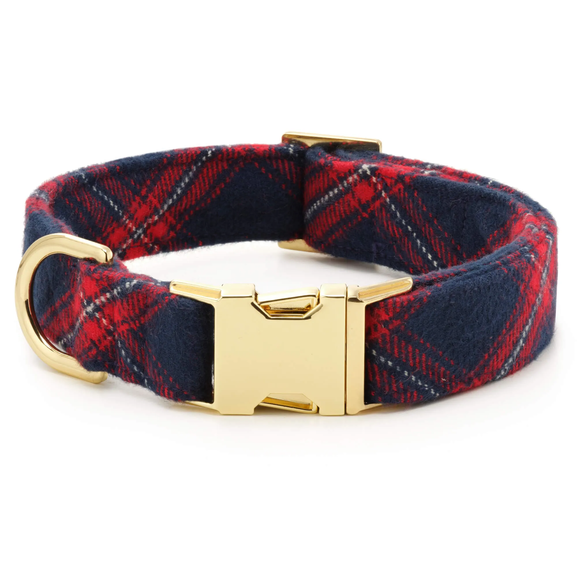 Kingston Plaid Flannel Lady Bow Collar