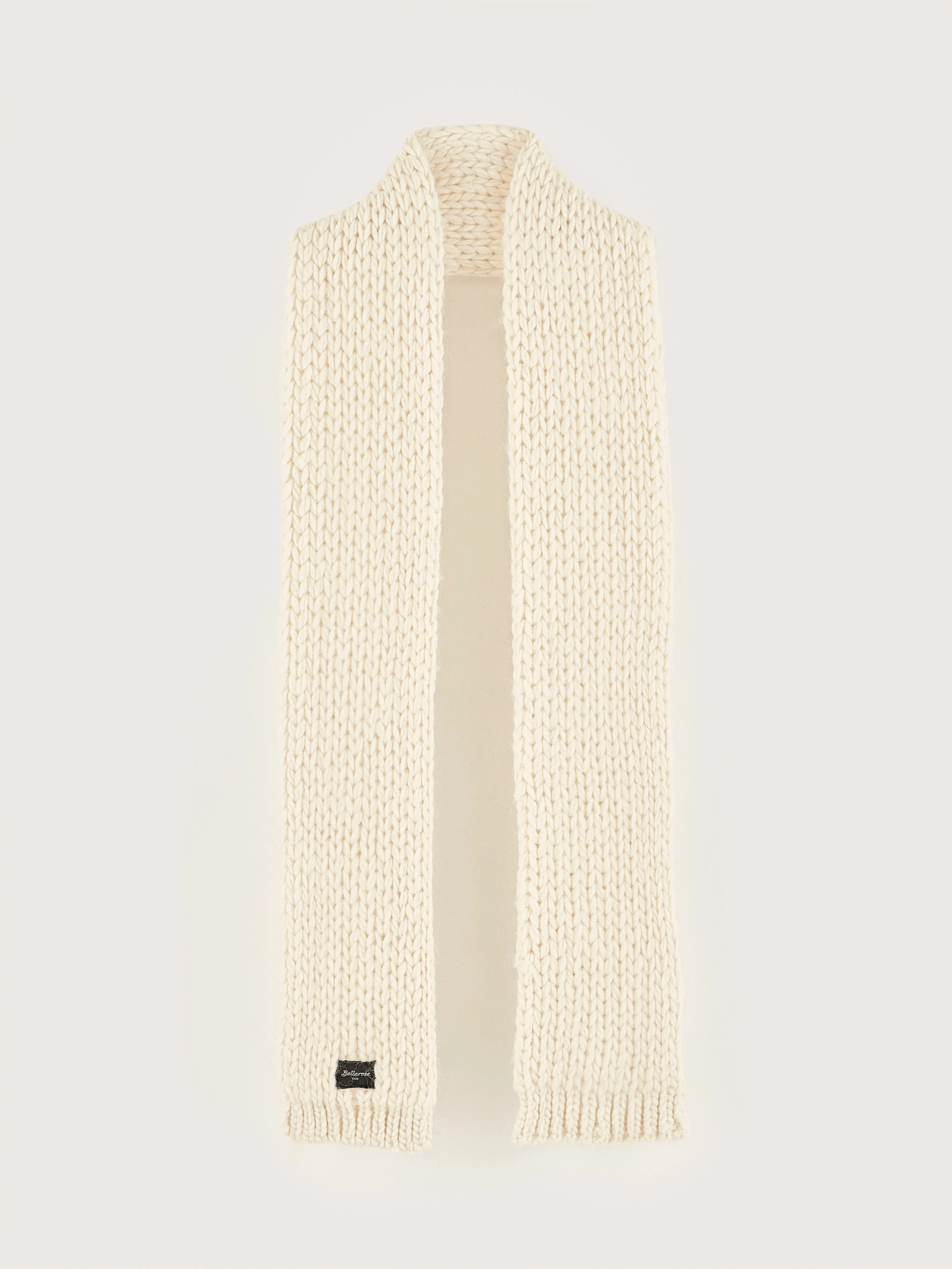 Kou knitted scarf (242 / W / IVORY)