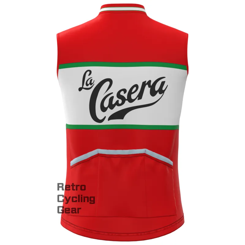 La Casera Fleece Retro Cycling Vest