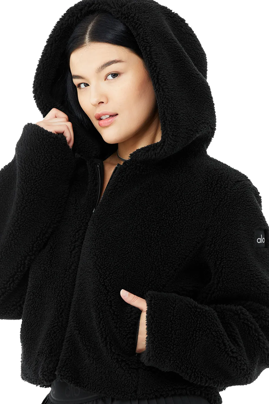 LA Sherpa Jacket - Black