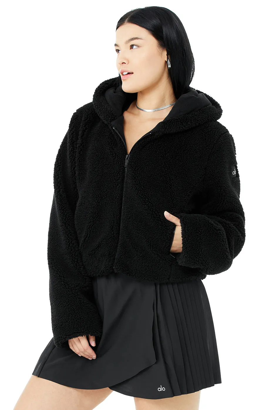 LA Sherpa Jacket - Black