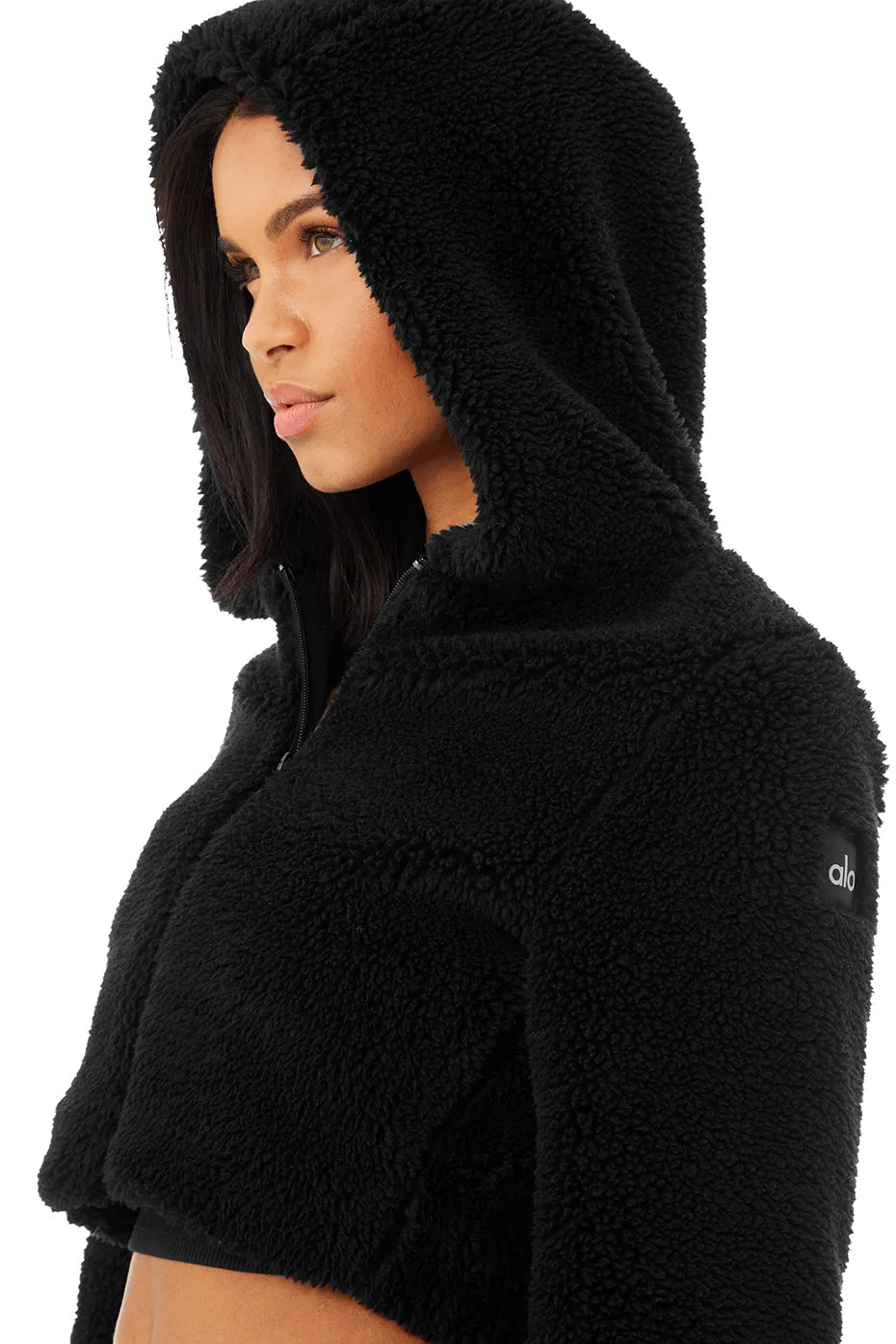 LA Sherpa Jacket - Black