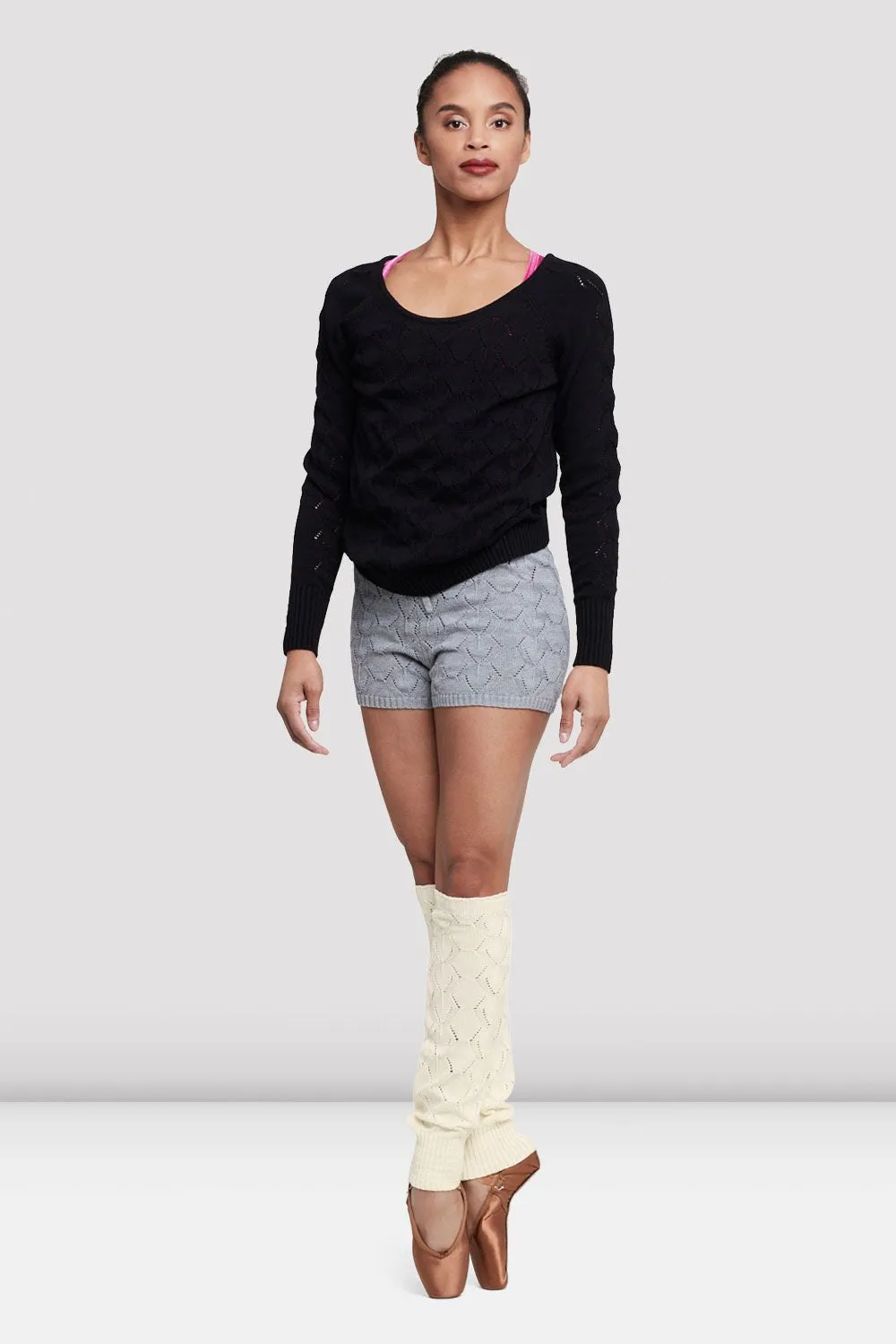 Ladies Stelle Knit Leg Warmers