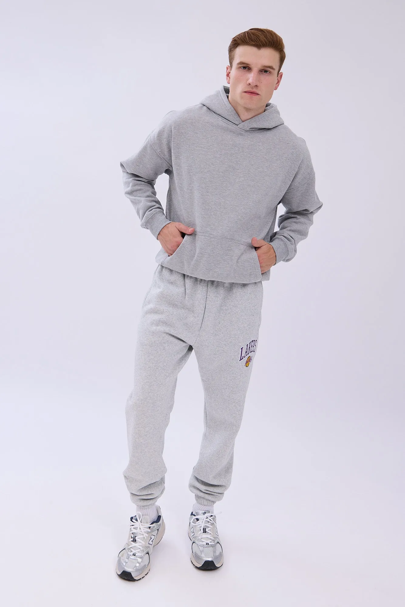 Los Angeles Lakers Embroidered Sweatpants