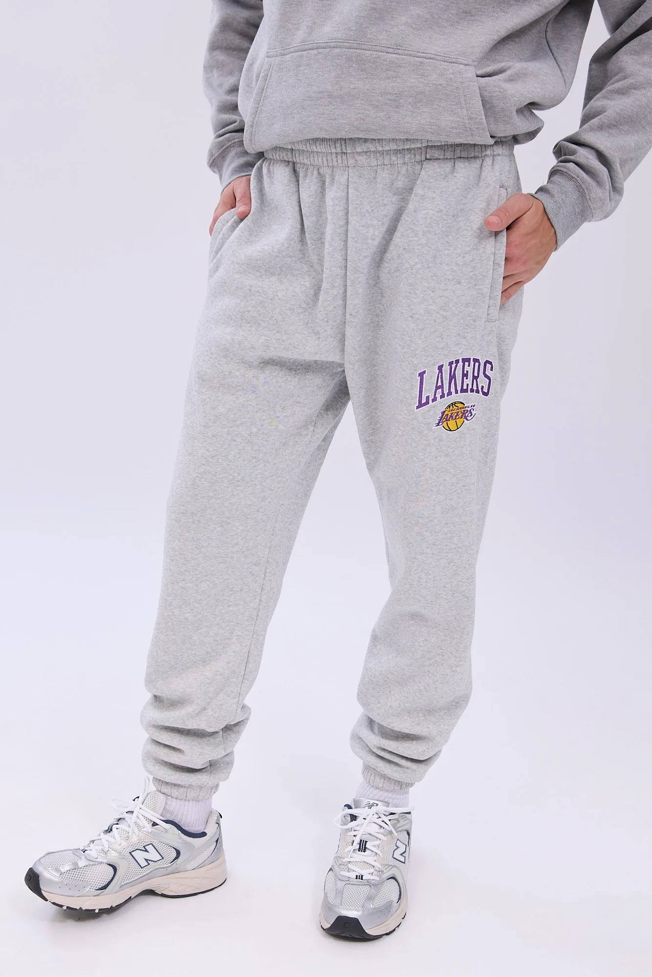 Los Angeles Lakers Embroidered Sweatpants