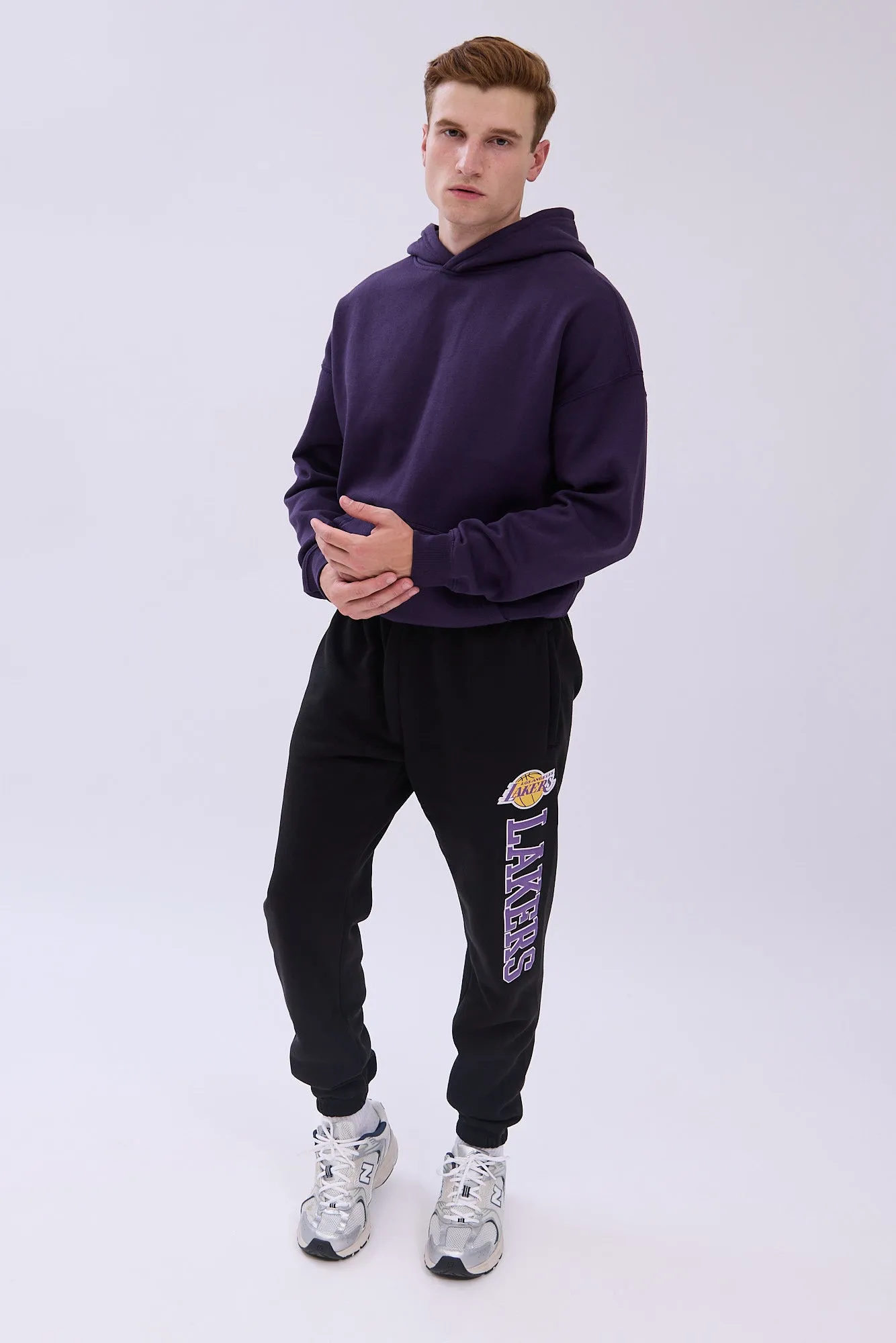 Los Angeles Lakers Leg Print Sweatpants