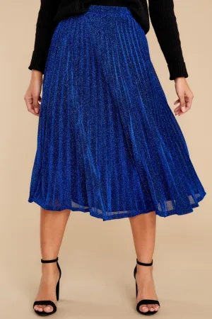 Magic Moments Navy Blue Maxi Skirt