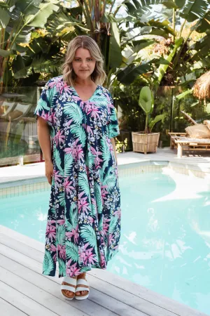 Maxi Dress - Tropical