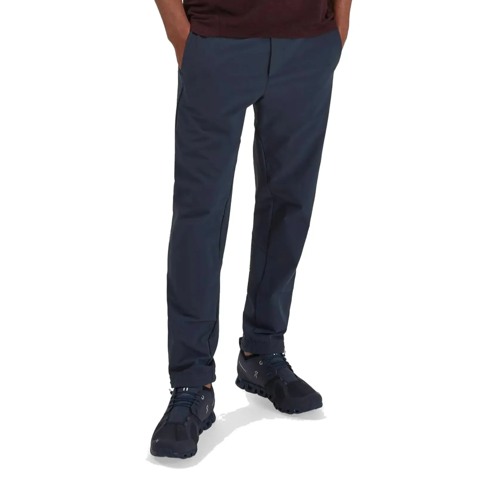 Mens On  Running Active Pants - Navy