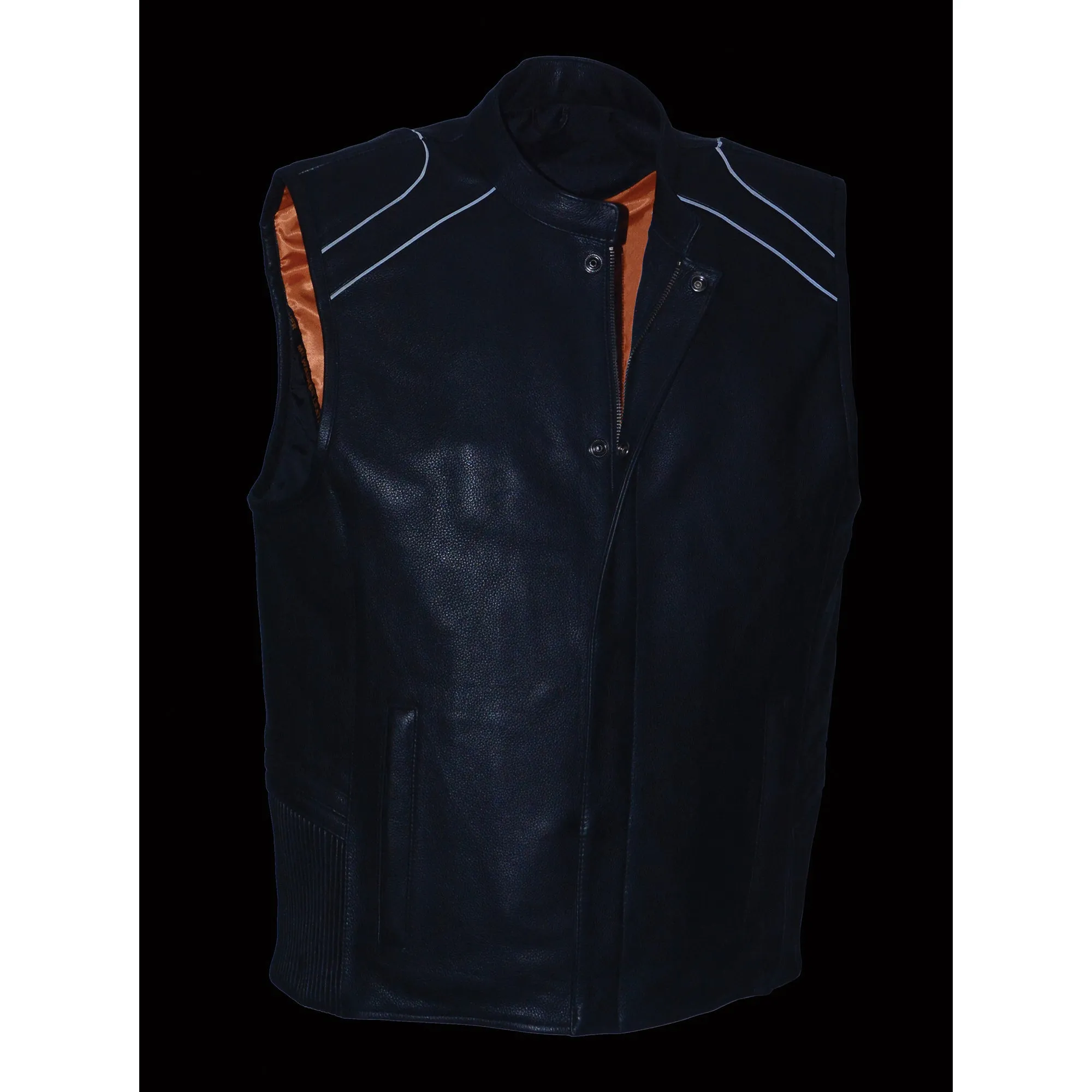 Men's Zipper Front Vest w/ Heated Technology