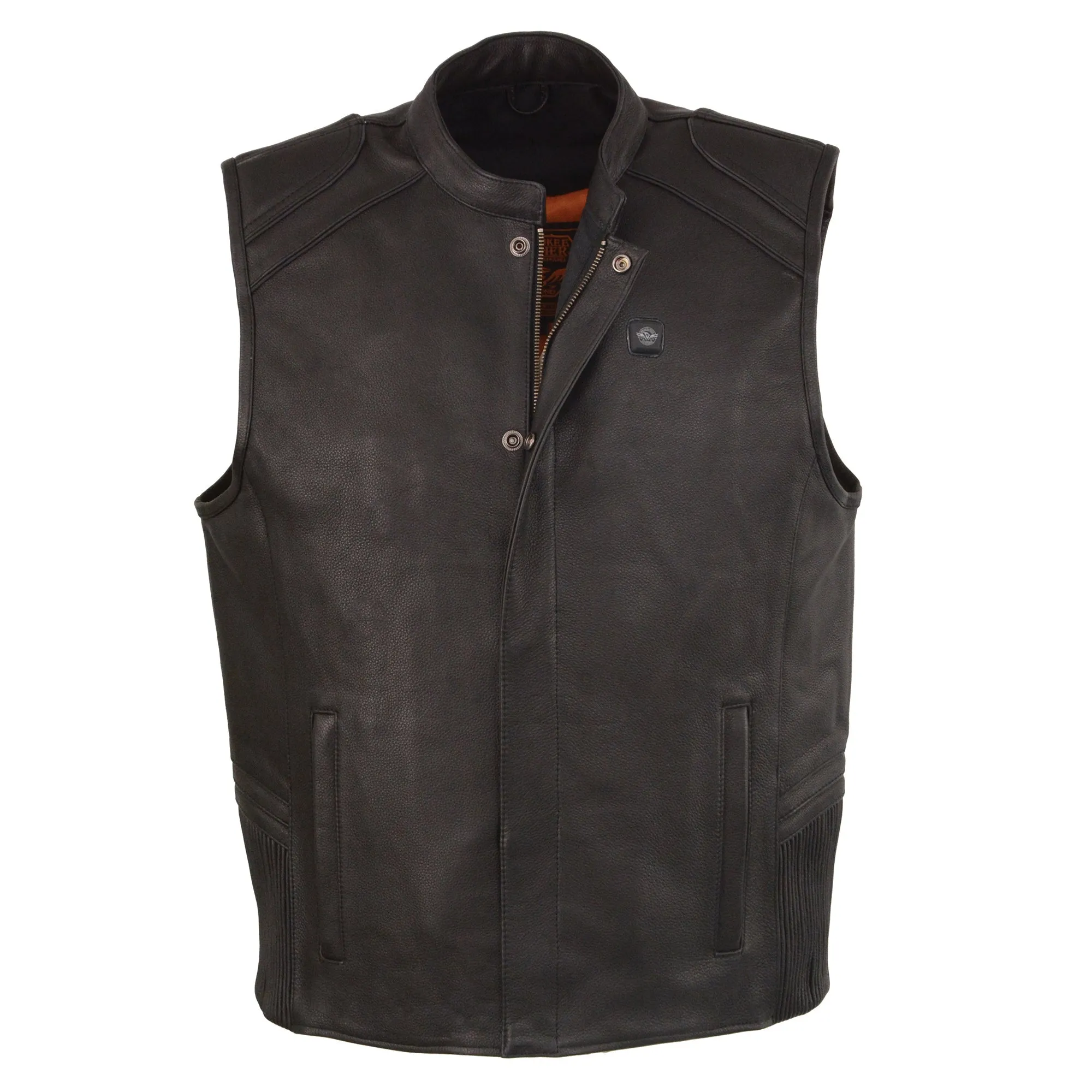 Men's Zipper Front Vest w/ Heated Technology