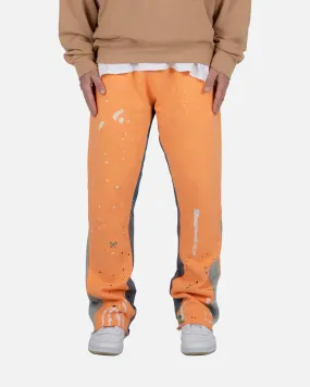 MNML Contrast Bootcut II Sweatpants Orange