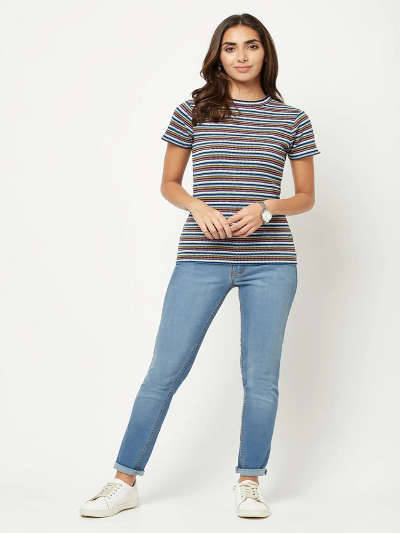 Muticolor Stripe Top