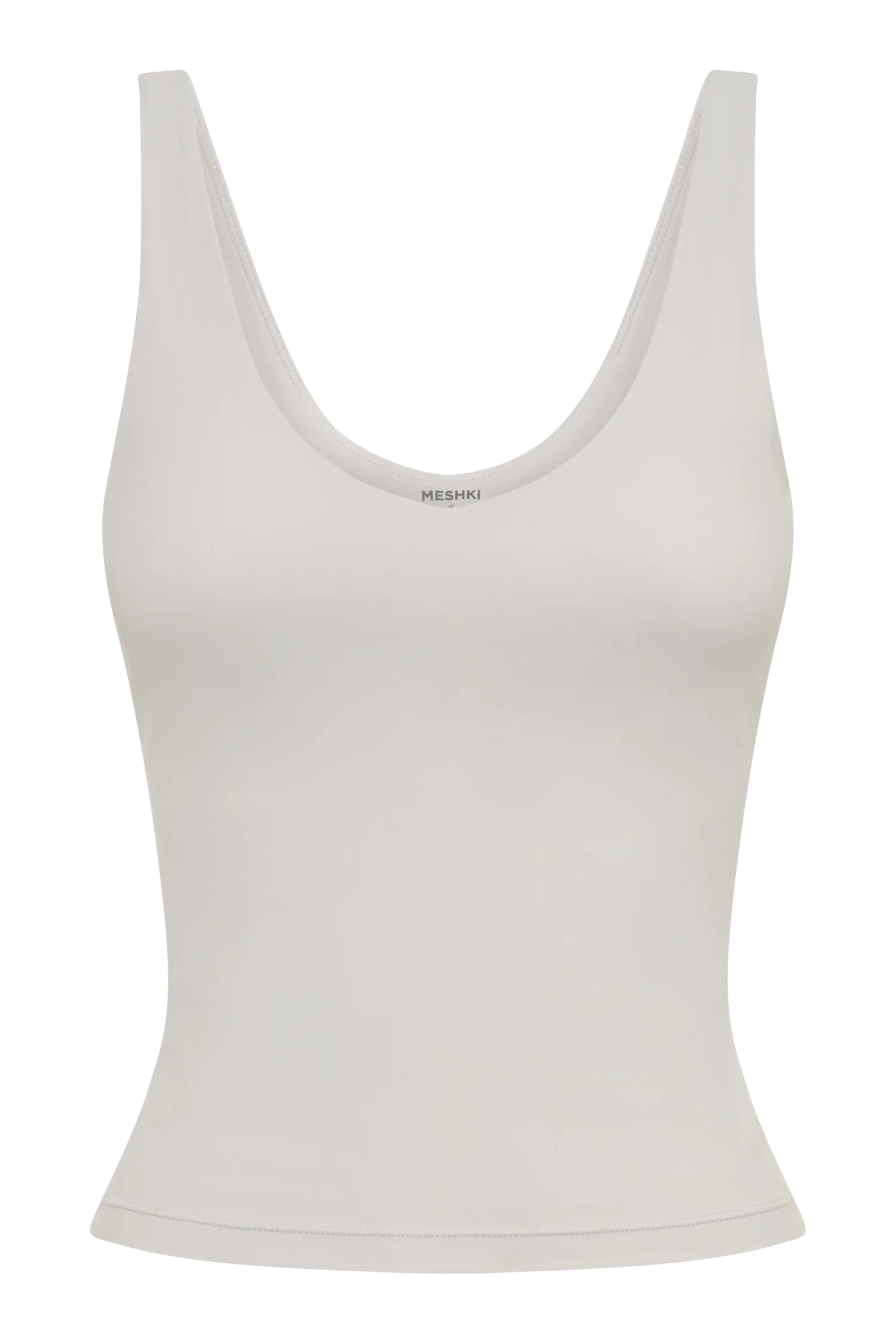 Nadine Yoga Top - Ice Grey