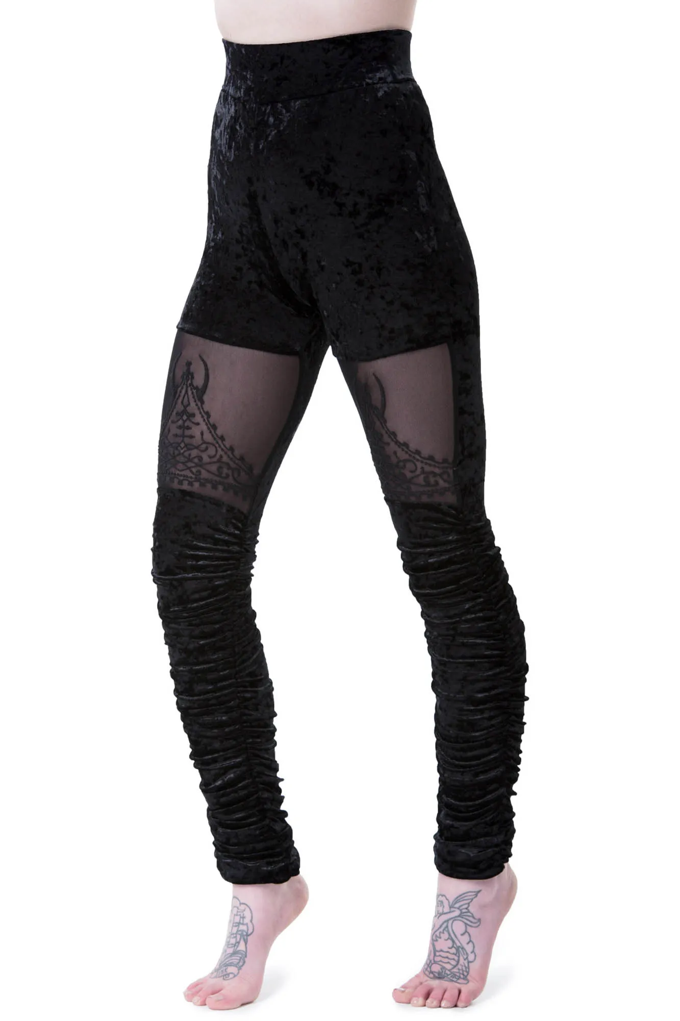 Nightshade Velvet Leggings [B]