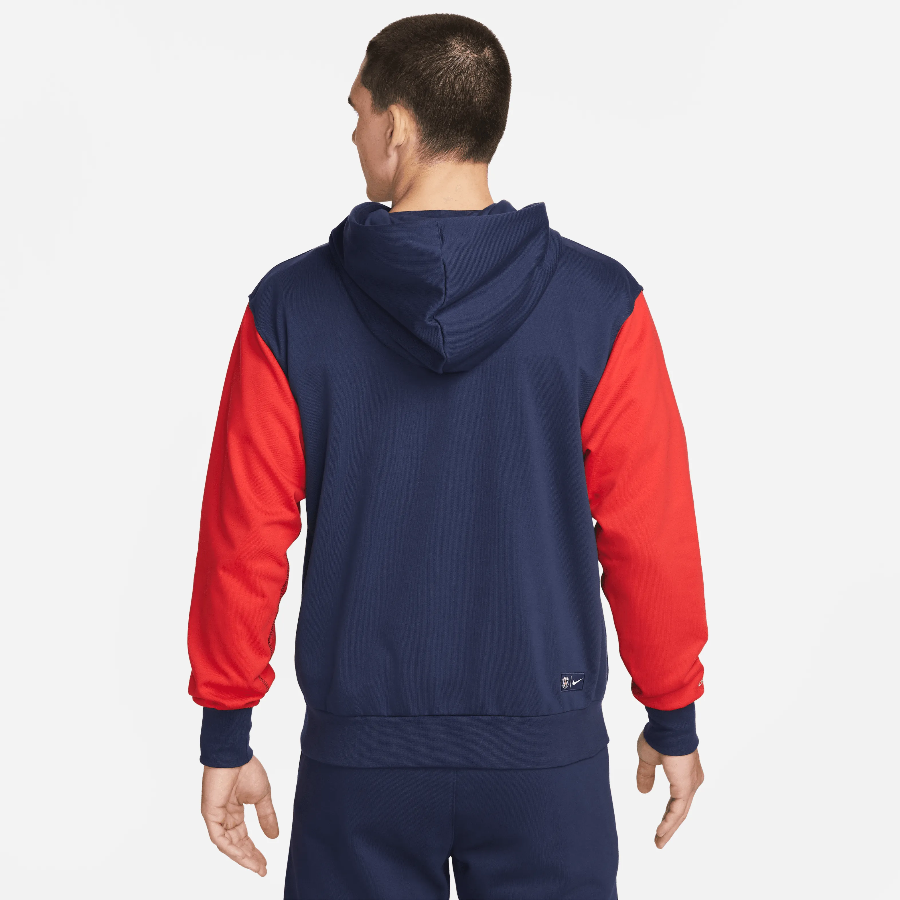 Nike Men's Paris Saint-Germain Hoodie-Navy/Red