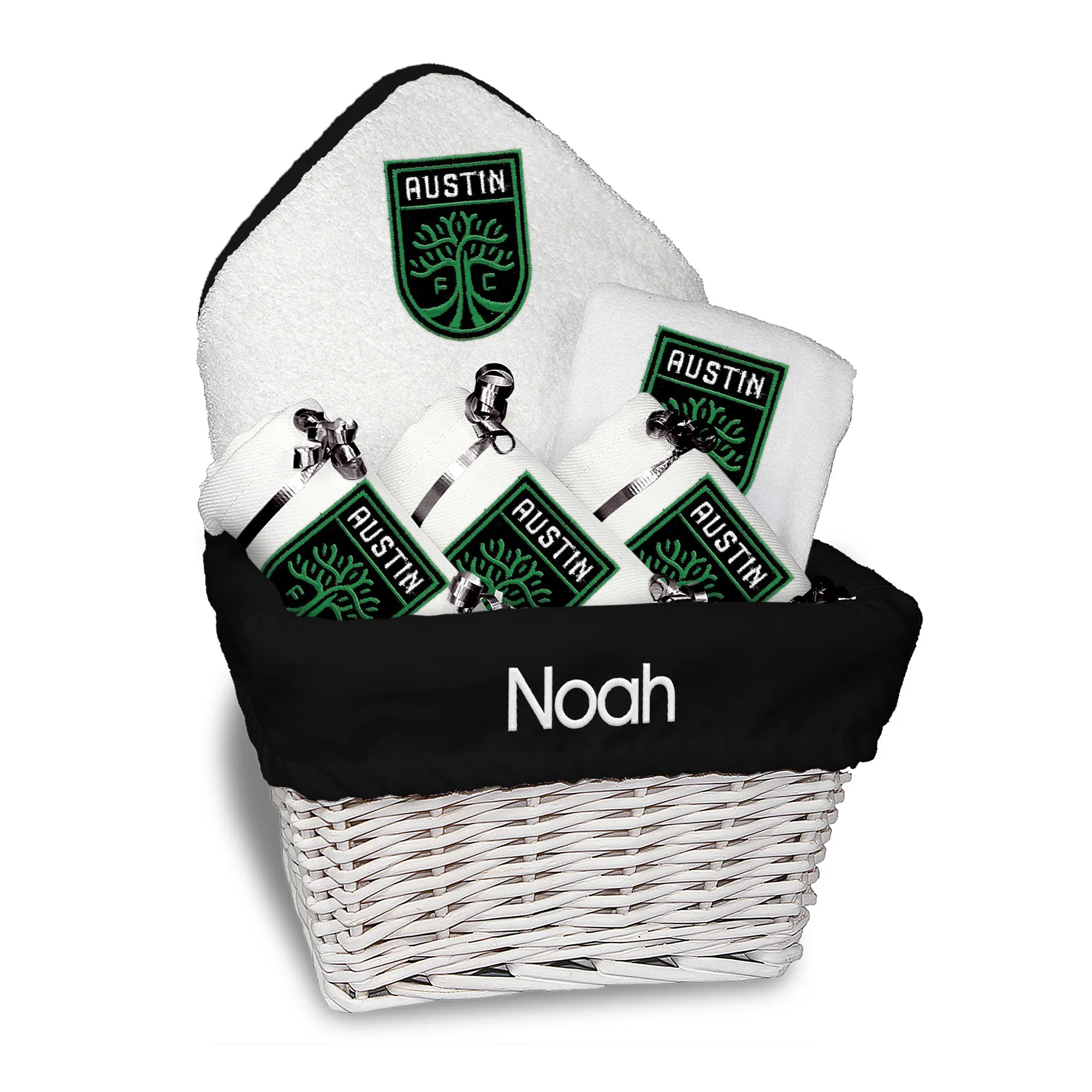 Personalized Austin FC Medium Basket - 6 Items