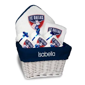 Personalized FC Dallas Medium Basket - 6 Items