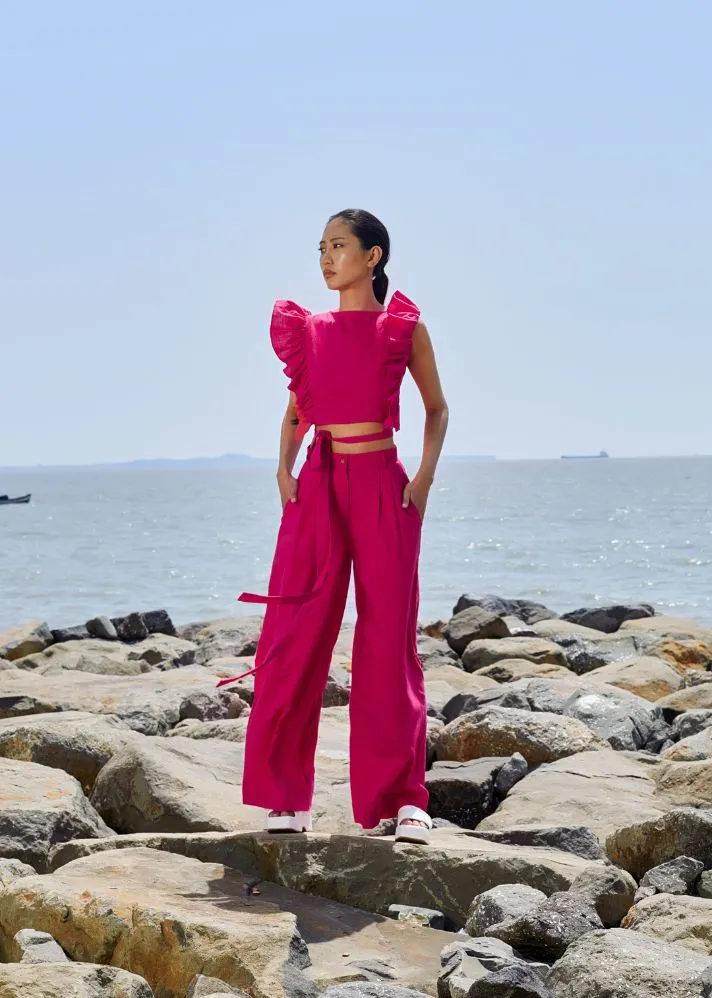 Pink Overlap Co-Ord Set