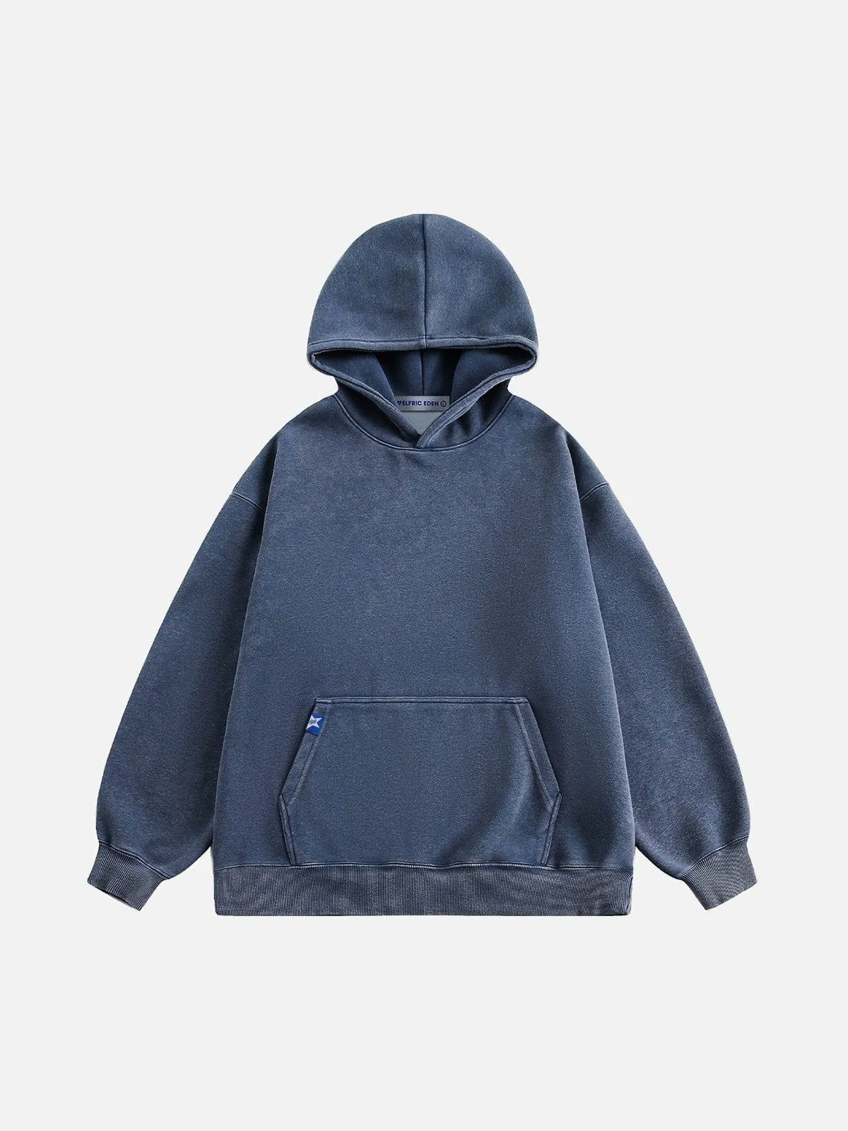 [Pre-Order] Aelfric Eden Solid Basic Washed Hoodie