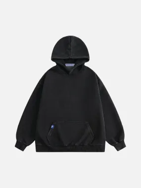 [Pre-Order] Aelfric Eden Solid Basic Washed Hoodie