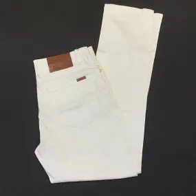 Prestige Men's White High-end Pants