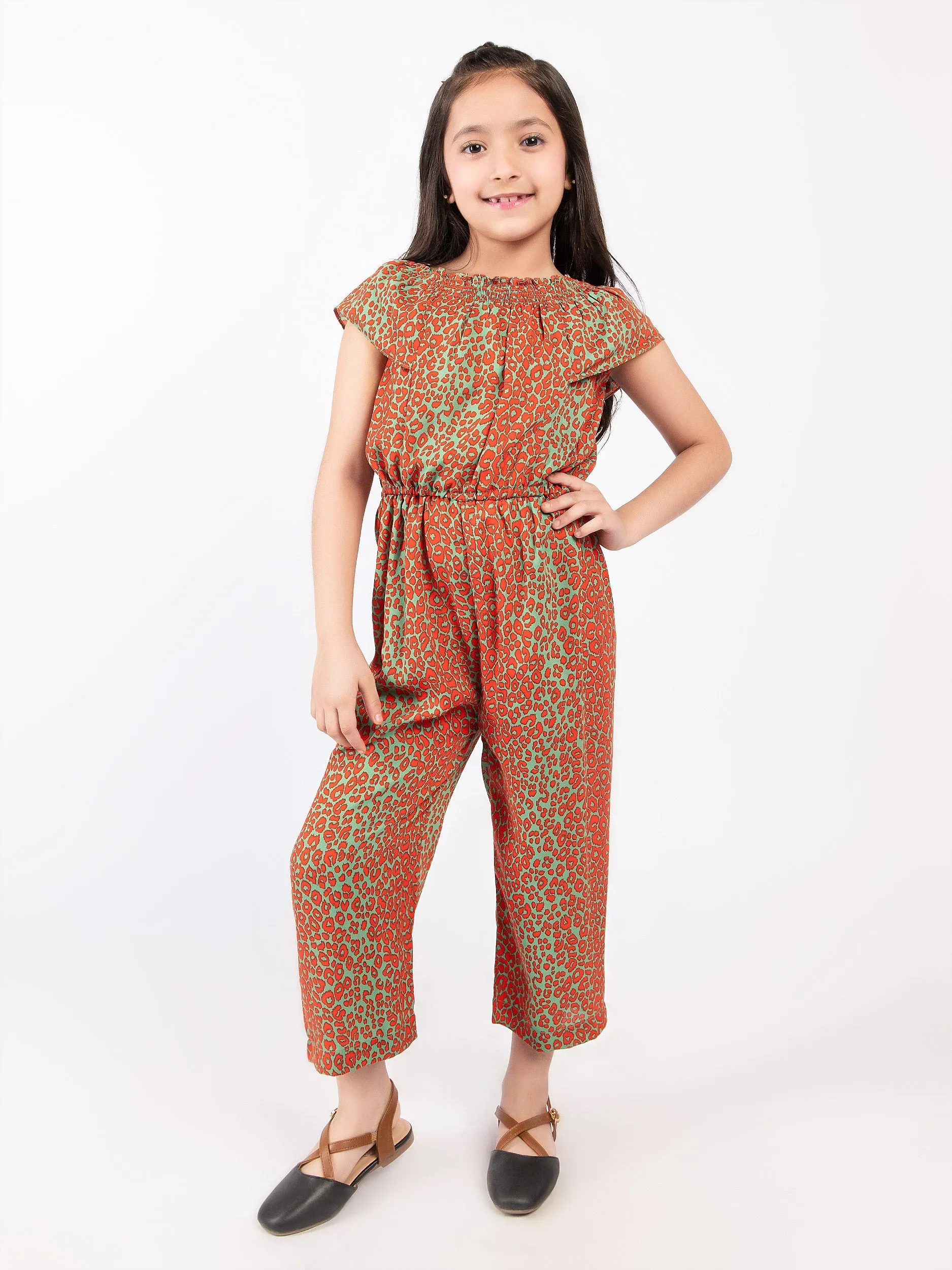 Printed Grip Jumpsuit